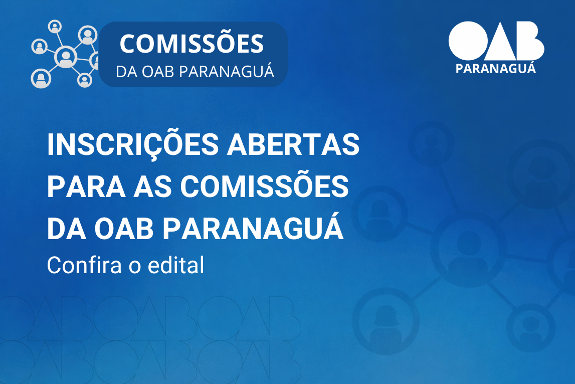 COMISSÕES DA OAB PARANAGUÁ